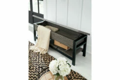 Rhyson Storage Bench 23 Rhyson Storage Bench -FURNITURE shop A3000313 OPEN