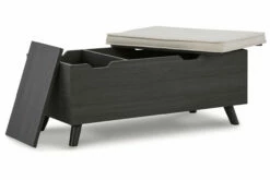 Yarlow Storage Bench 20 Yarlow Storage Bench -FURNITURE shop A3000321 ANGLE OPEN SW P1 KO