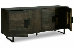 Kevmart Accent Cabinet -FURNITURE shop A4000533 ANGLE OPEN SW P1 KO