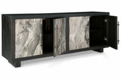 Lakenwood Accent Cabinet 8 Lakenwood Accent Cabinet -FURNITURE shop A4000534 ANGLE OPEN SW P1 KO