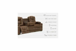 Owner's Box Living Room -FURNITURE shop AHS OwnersBox 2450515 PwrRecSofa AdjHeadrest P2 1800x1800