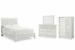 Paxberry Bedroom Packages -FURNITURE shop B181 54 57 31 36 48 SW P1 KO