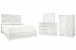 Paxberry Bedroom Packages -FURNITURE shop B181 58 56 31 36 48 SW P1 KO