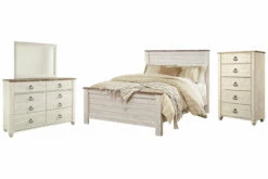 Willowton Bedroom Packages -FURNITURE shop B267 31 36 46 57 54 98 SW P1 KO