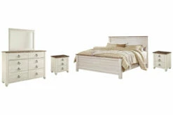 Willowton Bedroom Packages -FURNITURE shop B267 31 36 58 56 99 92 282 29 SW P1 KO