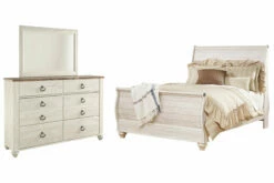 Willowton Bedroom Packages -FURNITURE shop B267 31 36 77 74 96 SW P1 KO