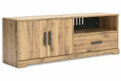 Larstin TV Stand 11 Larstin TV Stand -FURNITURE shop EW2712 268 ANGLE SW P1 KO