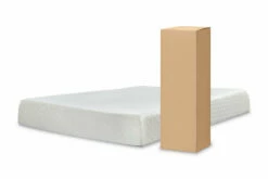 10 Inch Chime Memory Foam Mattress -FURNITURE shop M69941 SW BOX P1 KO