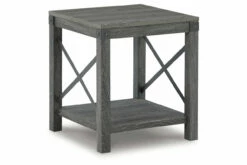 Freedan End Table -FURNITURE shop T175 2 ANGLE SW P1 KO