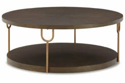 Brazburn Cocktail Table -FURNITURE shop T185 8 ANGLE SW P1 KO