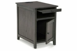 Treytown End Table -FURNITURE shop T300 317 ANGLE OPEN SW P1 KO