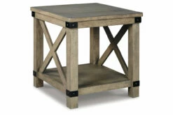 Aldwin End Table -FURNITURE shop T457 3 ANGLE SW P1 KO