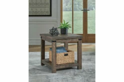 Hollum End Table -FURNITURE shop T466 2