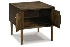 Kisper End Table -FURNITURE shop T802 2 OPEN SW P1 KO