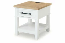 Ashbryn End Table -FURNITURE shop T844 3 ANGLE CLSD SW P1 KO