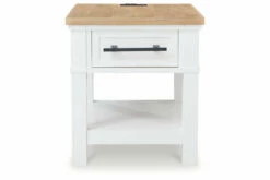 Ashbryn End Table -FURNITURE shop T844 3 HEAD ON SW P1 KO