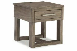 Loyaska End Table -FURNITURE shop T854 3 ANGLE CLSD SW P1 KO