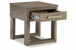 Loyaska End Table -FURNITURE shop T854 3 ANGLE OPEN SW P1 KO