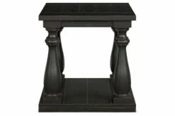 Mallacar End Table -FURNITURE shop T880 3 HEAD ON SW P1 KO