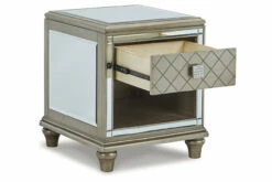 Chevanna End Table -FURNITURE shop T942 3 ANGLE OPEN SW P1 KO