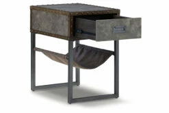 Derrylin End Table -FURNITURE shop T973 7 ANGLE OPEN SW P1 KO