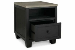 Foyland End Table -FURNITURE shop T979 3 ANGLE OPEN SW P1 KO