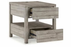 Naydell End Table -FURNITURE shop T996 3 ANGLE OPEN SW P1 KO