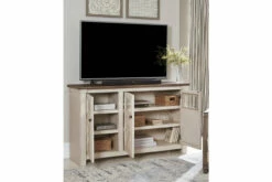 Bolanburg TV Stand 10 Bolanburg TV Stand -FURNITURE shop W647 38 OPEN 10X8 CROP