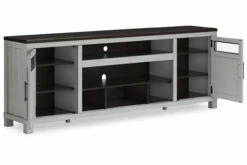 Darborn TV Stand 12 Darborn TV Stand -FURNITURE shop W796 68 ANGLE OPEN SW P1 KO