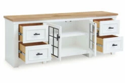 Ashbryn TV Stand 10 Ashbryn TV Stand -FURNITURE shop W844 68 ANGLE OPEN SW P1 KO